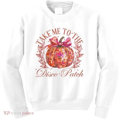 Take Me To The Pumpkin Patch Kids Sweatshirt
