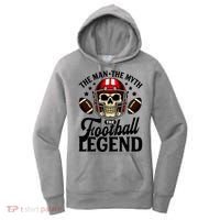 The Man The Myth The Football Legend Women's Hoodie thumb 0