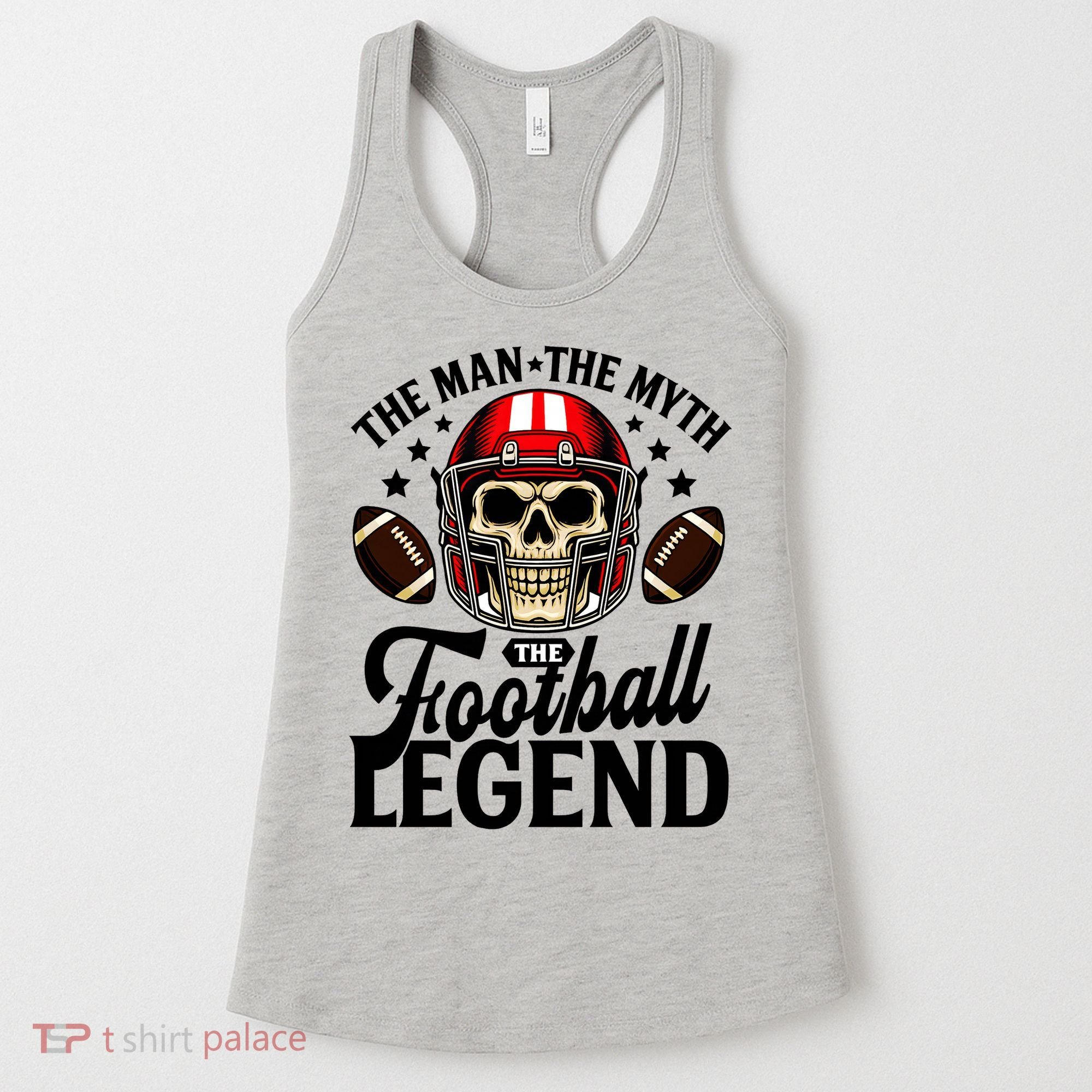 The Man The Myth The Football Legend Women's Tank Top