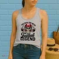 The Man The Myth The Football Legend Women's Tank Top thumb 2