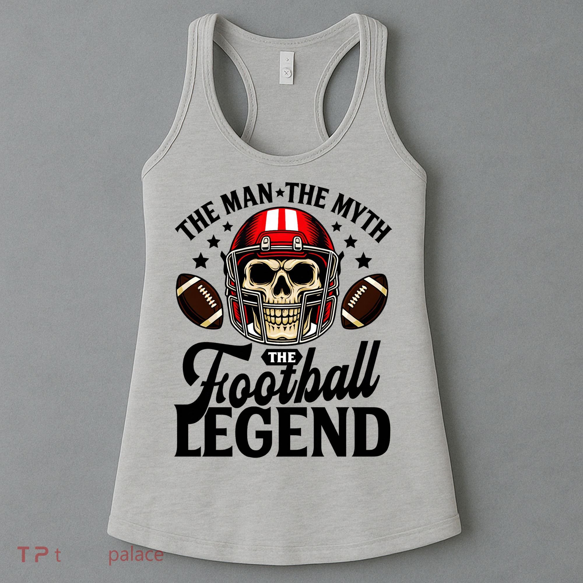 The Man The Myth The Football Legend Women's Tank Top