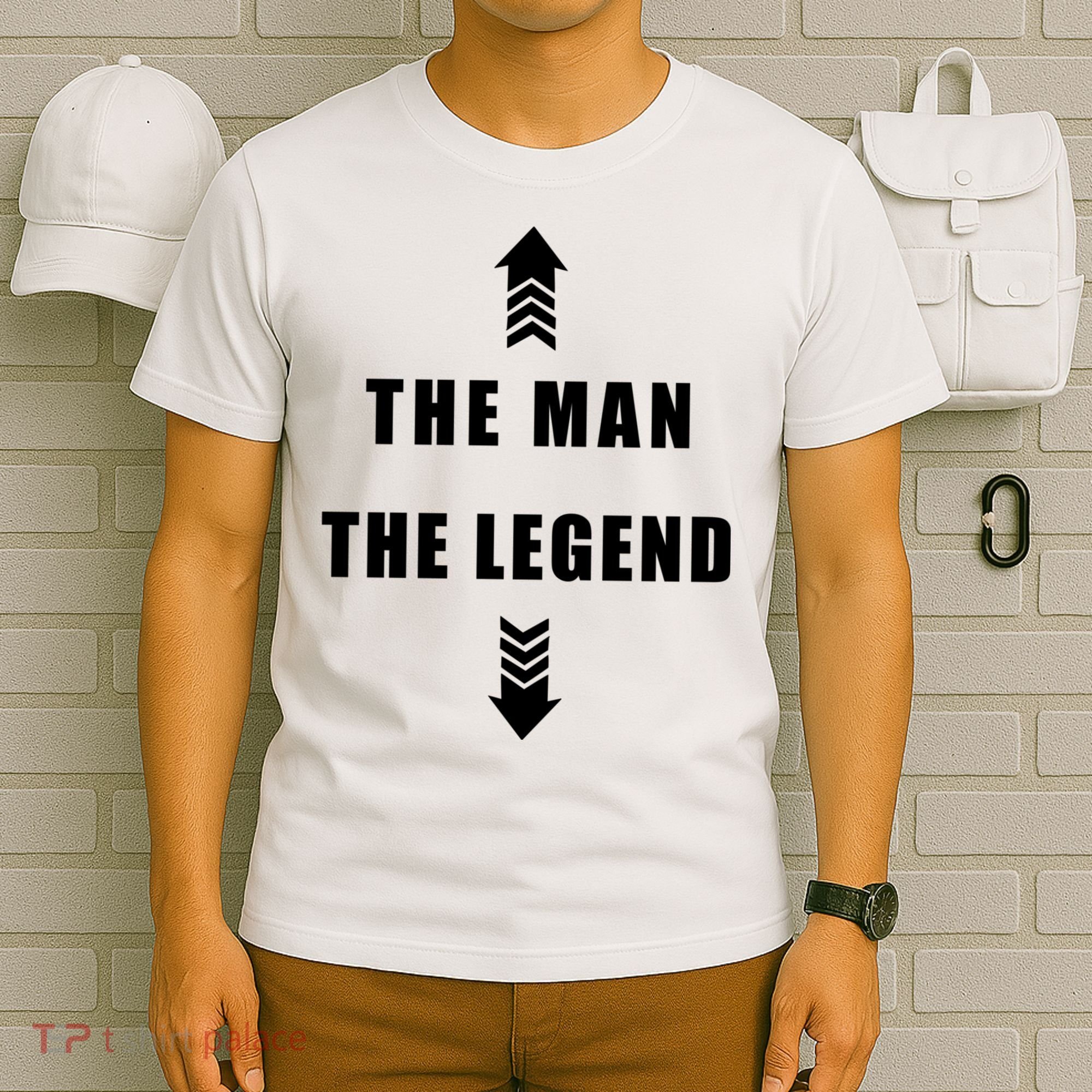 The Man The Legend | Funny Sarcastic Adult Humor Gift T-Shirt