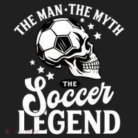 The Man The Myth The Soccer Legend Women's Sweatshirt thumb 2