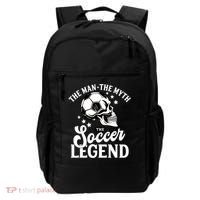 The Man The Myth The Soccer Legend Backpack thumb 0