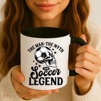 The Man The Myth The Soccer Legend Coffee Mug thumb 3