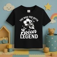 The Man The Myth The Soccer Legend Toddler T-Shirt thumb 3