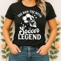 The Man The Myth The Soccer Legend Women's T-Shirt thumb 2