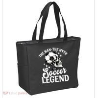 The Man The Myth The Soccer Legend Tote Bag thumb 2
