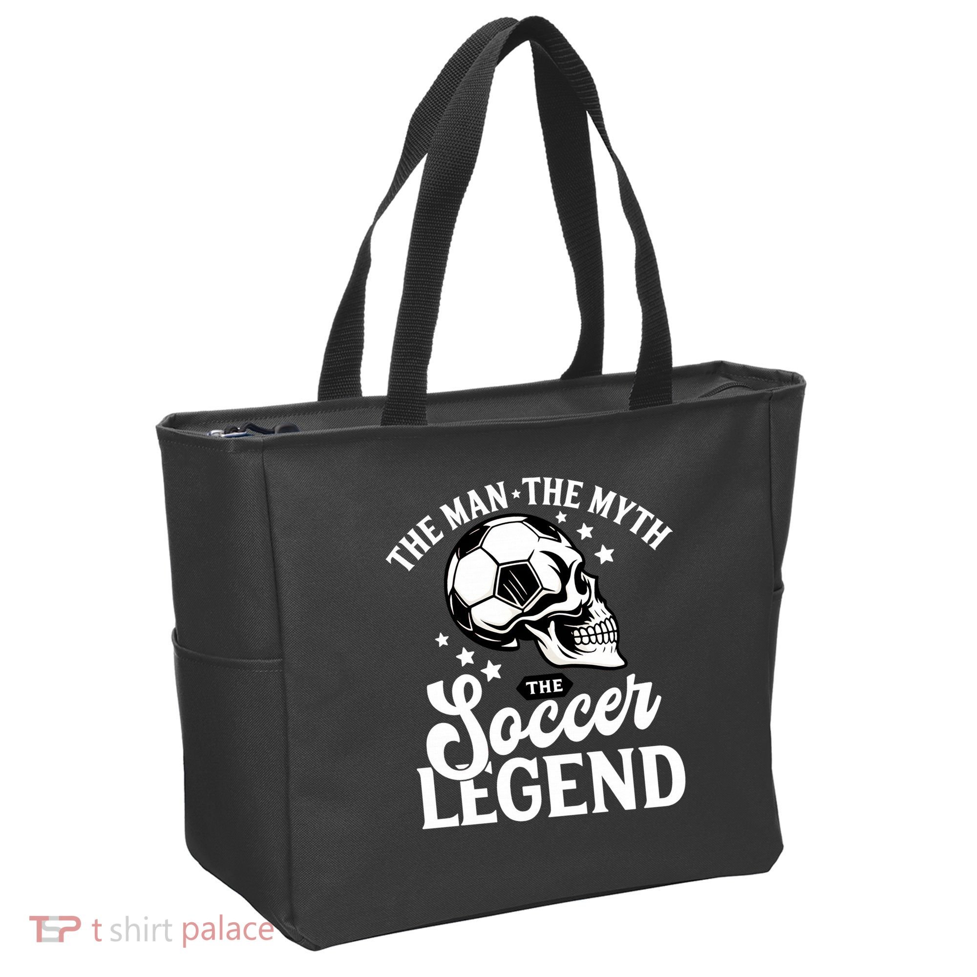 The Man The Myth The Soccer Legend Tote Bag