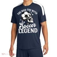 The Man The Myth The Soccer Legend Sport-Tek Competitor United Soccer Jersey thumb 0