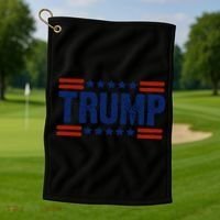 Trump Maga Ultra Golf Towel thumb 1