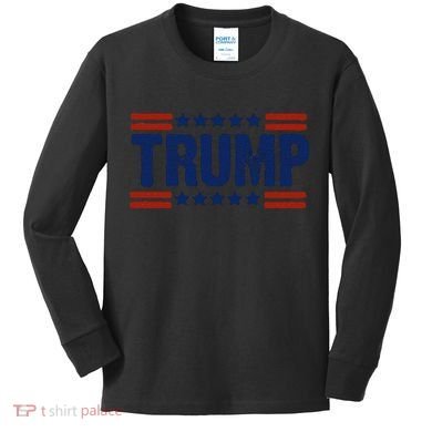 Trump Maga Ultra Kids Long Sleeve Shirt