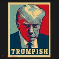Trumpish Mugshot Vintage Poster T-Shirt thumb 7