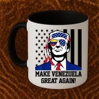 Trump Make Venezuela Great Again Flag Coffee Mug thumb 2