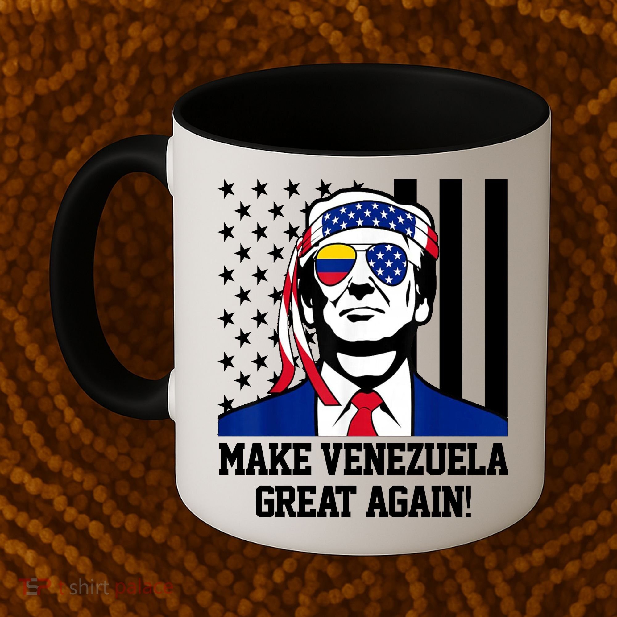 Trump Make Venezuela Great Again Flag Coffee Mug