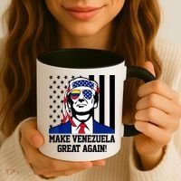 Trump Make Venezuela Great Again Flag Coffee Mug thumb 3
