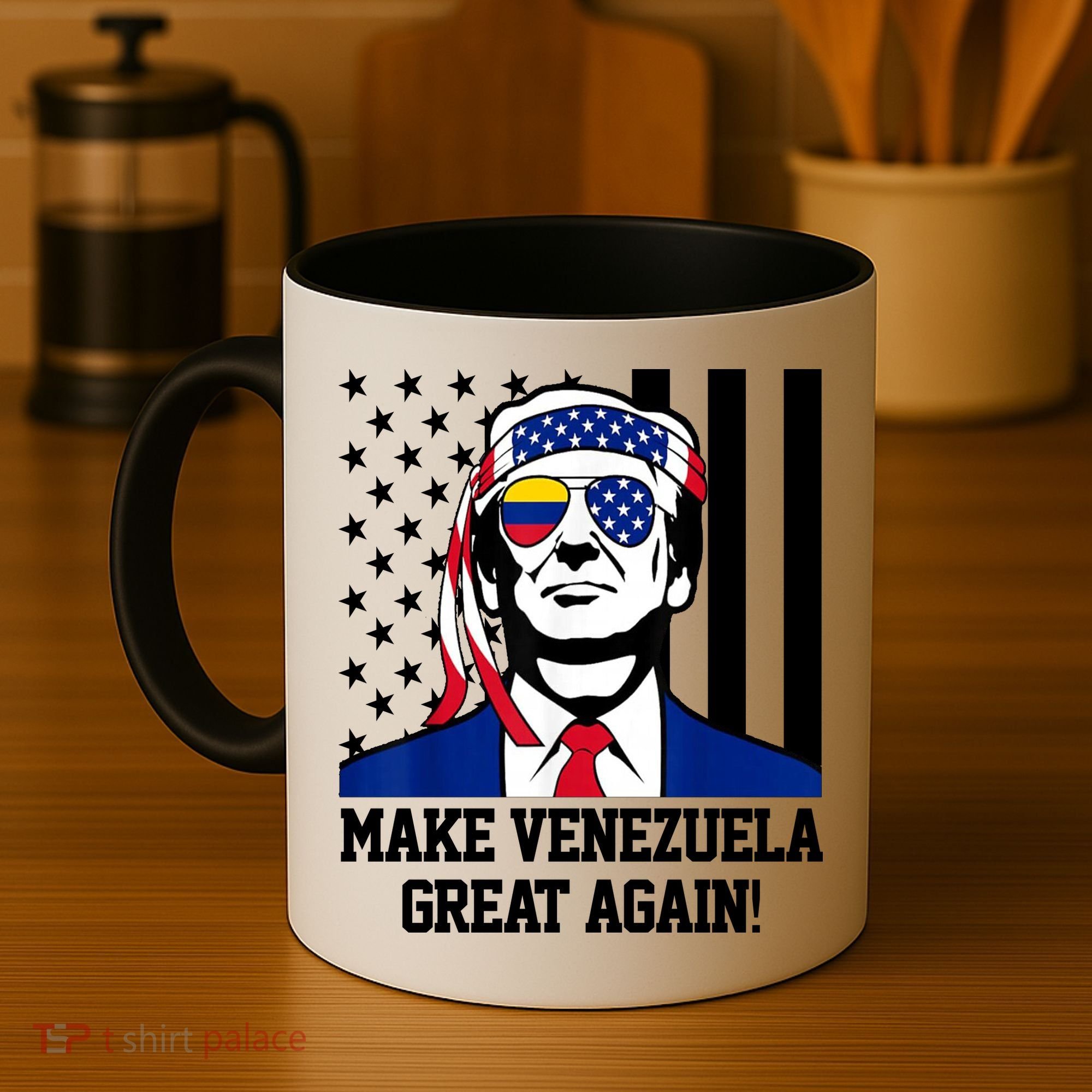 Trump Make Venezuela Great Again Flag Coffee Mug