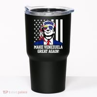 Trump Make Venezuela Great Again Flag Tumbler thumb 0