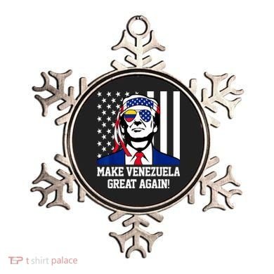 Trump Make Venezuela Great Again Flag Ornament