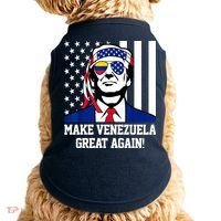 Trump Make Venezuela Great Again Flag Doggie Tank thumb 0