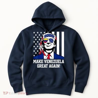 Trump Make Venezuela Great Again Flag Hoodie