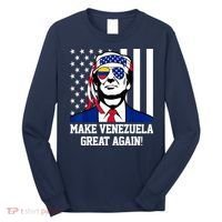Trump Make Venezuela Great Again Flag Long Sleeve Shirt thumb 0