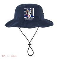 Trump Make Venezuela Great Again Flag Bucket Hat thumb 0