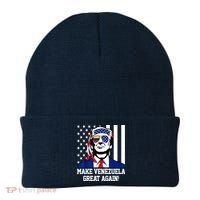 Trump Make Venezuela Great Again Flag Beanie thumb 0