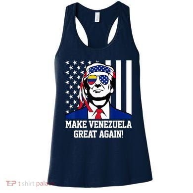 Trump Make Venezuela Great Again Flag Women's Tank Top