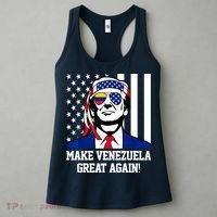 Trump Make Venezuela Great Again Flag Women's Tank Top thumb 3