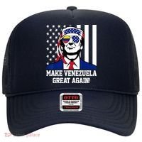 Trump Make Venezuela Great Again Flag Hat thumb 0