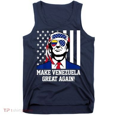 Trump Make Venezuela Great Again Flag Tank Top