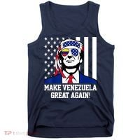 Trump Make Venezuela Great Again Flag Tank Top thumb 0