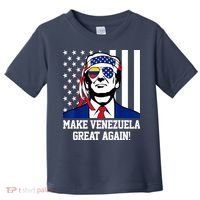 Trump Make Venezuela Great Again Flag Toddler T-Shirt thumb 0