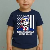 Trump Make Venezuela Great Again Flag Toddler T-Shirt thumb 2