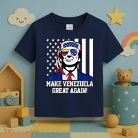 Trump Make Venezuela Great Again Flag Toddler T-Shirt thumb 3