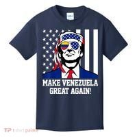 Trump Make Venezuela Great Again Flag Kids T-Shirt thumb 0