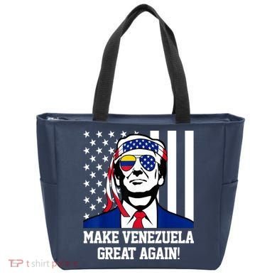 Trump Make Venezuela Great Again Flag Tote Bag