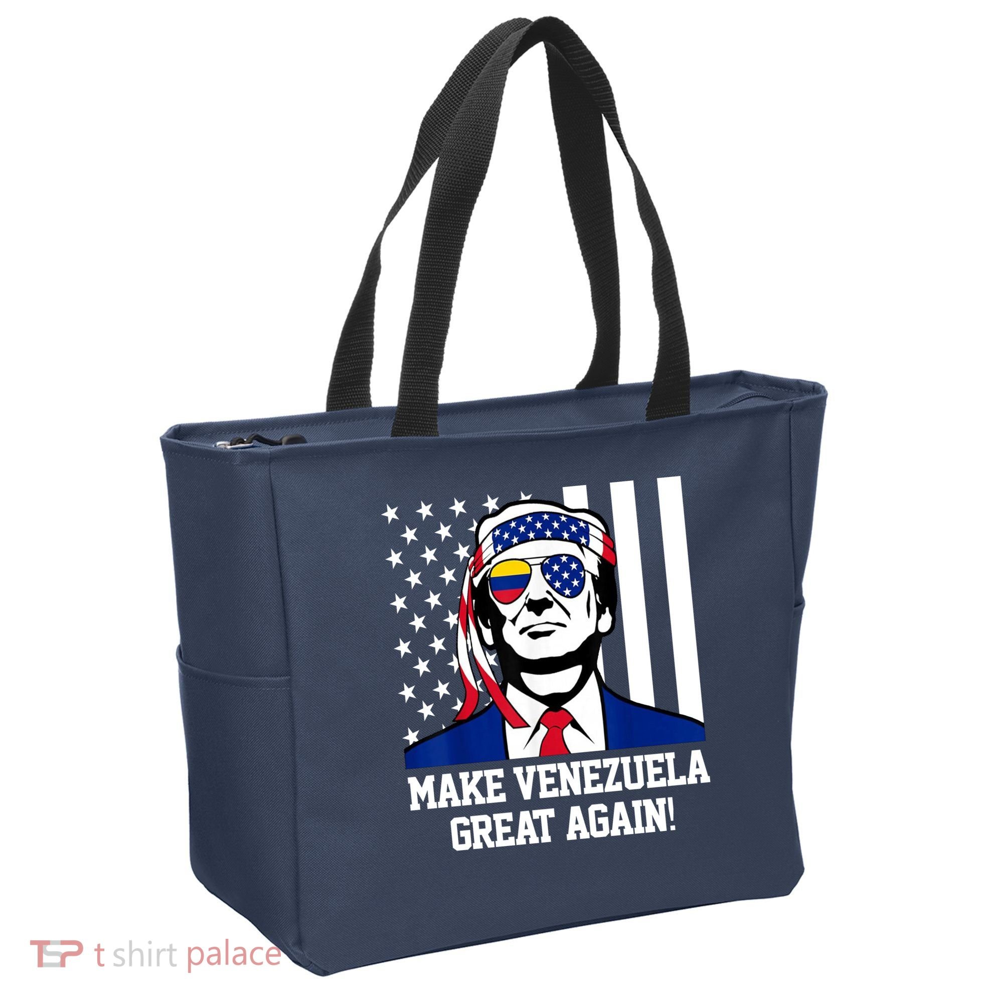 Trump Make Venezuela Great Again Flag Tote Bag