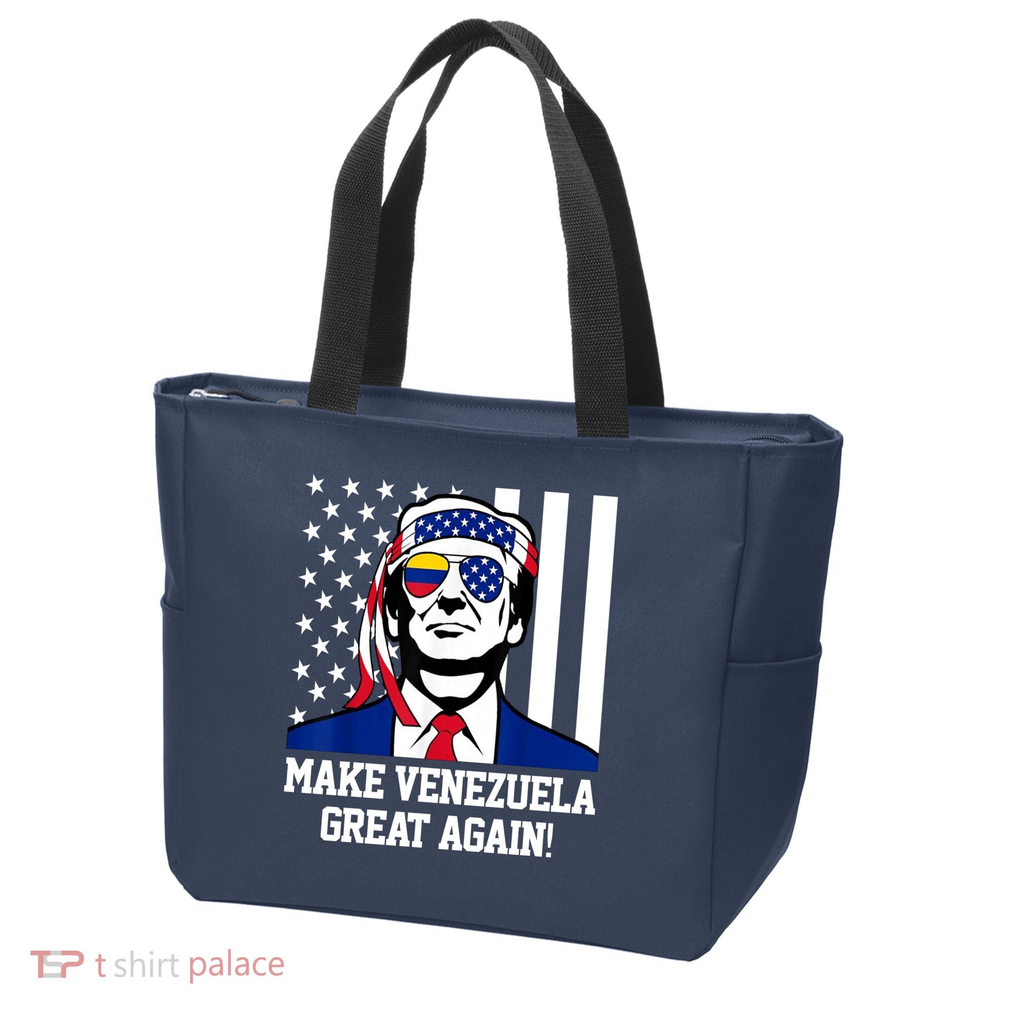 Trump Make Venezuela Great Again Flag Tote Bag