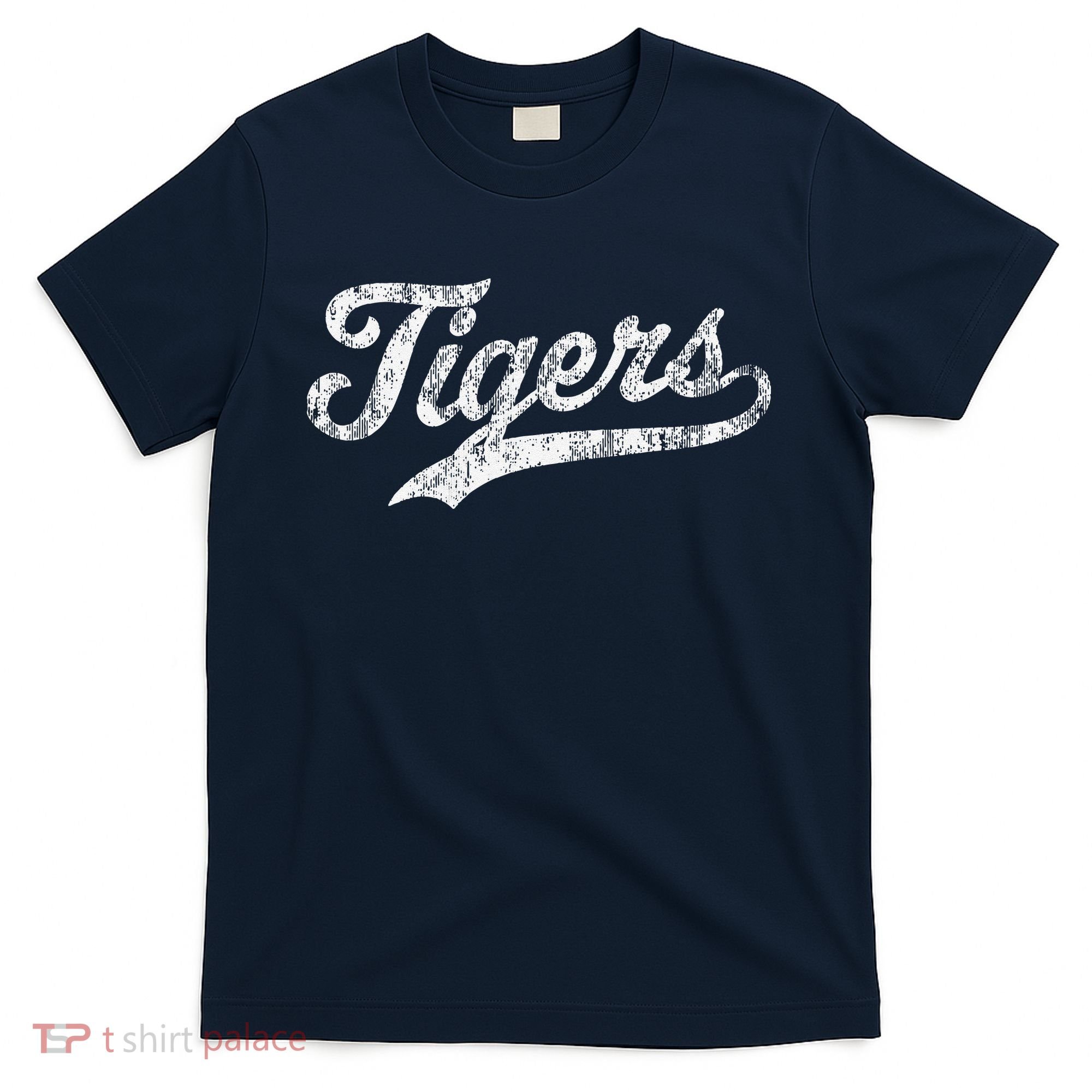 Tigers Mascot Vintage Sports Name T-Shirt