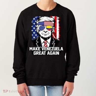 Trump Make Venezuela Great Again Flag Women's Sweatshirt