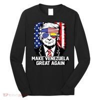 Trump Make Venezuela Great Again Flag Long Sleeve Shirt thumb 0
