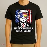Trump Make Venezuela Great Again Flag T-Shirt thumb 3