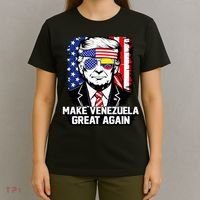 Trump Make Venezuela Great Again Flag T-Shirt thumb 4