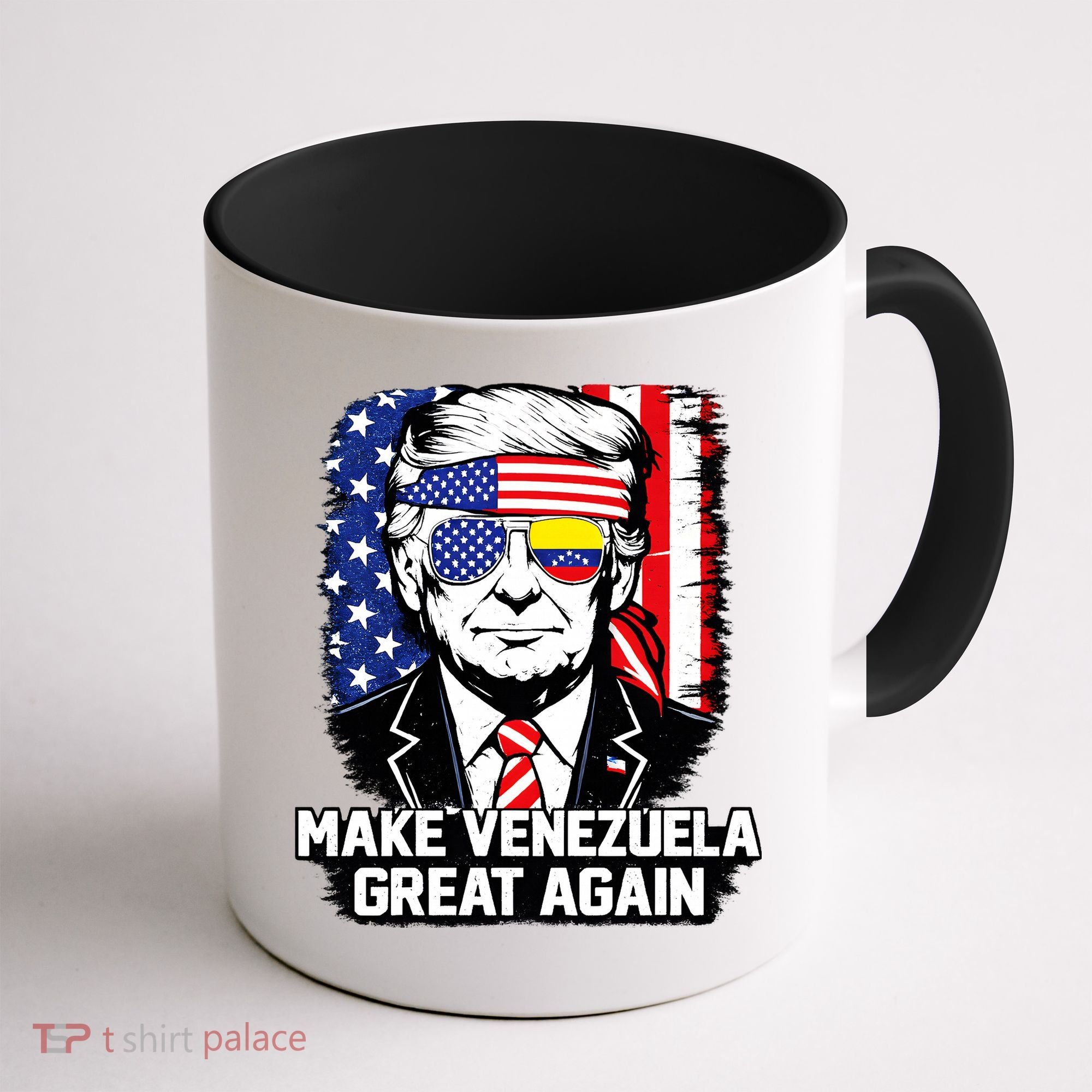 Trump Make Venezuela Great Again Flag Coffee Mug