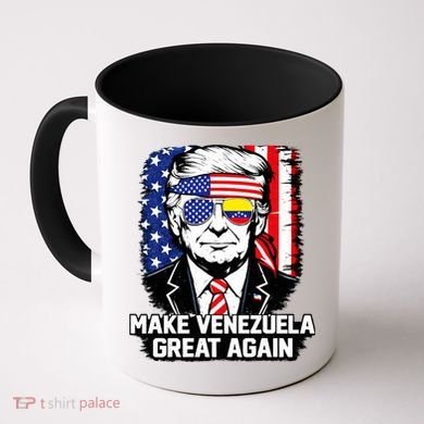 Trump Make Venezuela Great Again Flag Coffee Mug