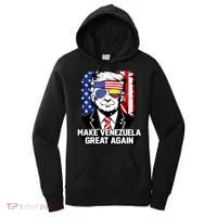 Trump Make Venezuela Great Again Flag Women's Hoodie thumb 0