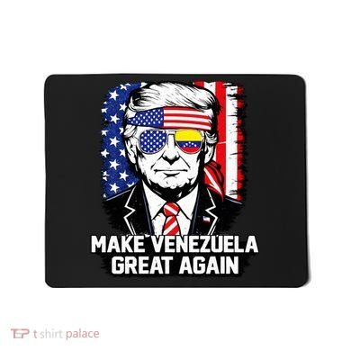 Trump Make Venezuela Great Again Flag Mousepad
