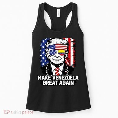Trump Make Venezuela Great Again Flag Women's Tank Top